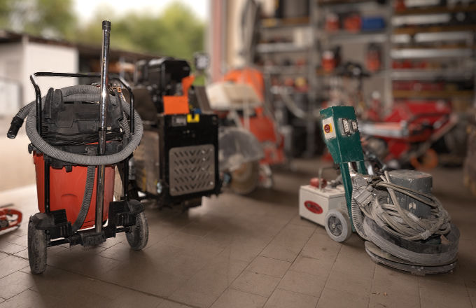 Mietpark - Mieten Sie Maschinen zur Bearbeitung von Baustoffen bei uns